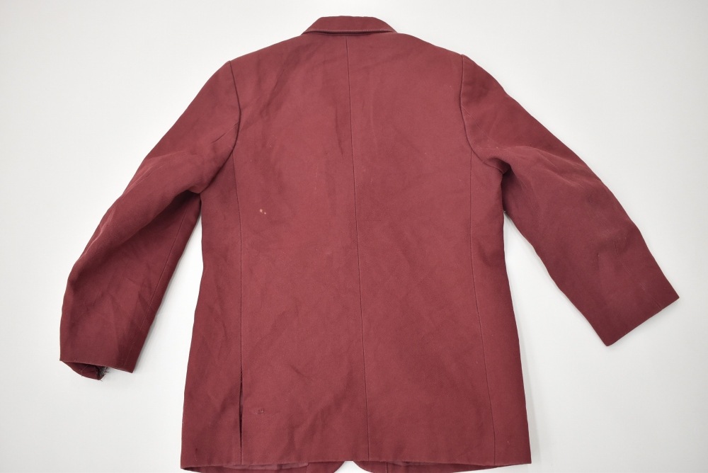 109245  [TA]ヴィンテージ スクールジャケット MADE IN ENGLAND ボルドー