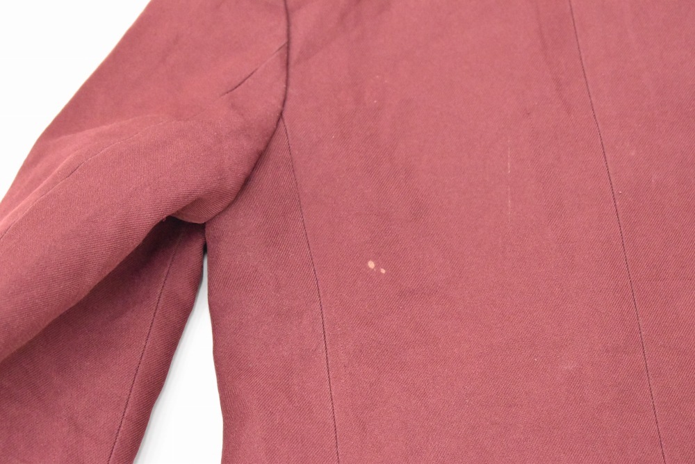 109245  [TA]ヴィンテージ スクールジャケット MADE IN ENGLAND ボルドー
