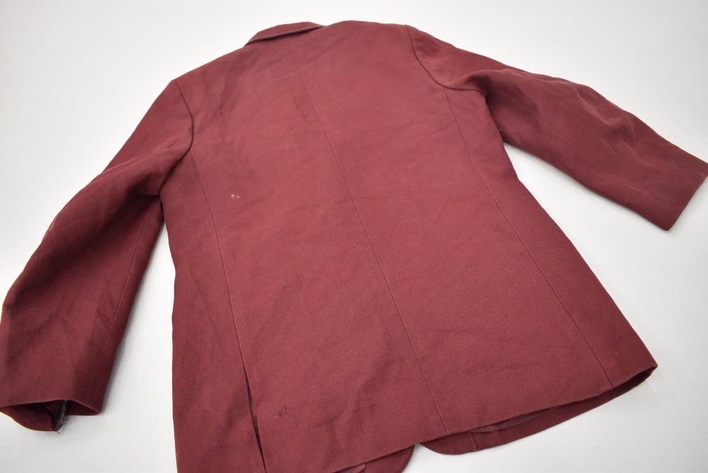 109245  [TA]ヴィンテージ スクールジャケット MADE IN ENGLAND ボルドー
