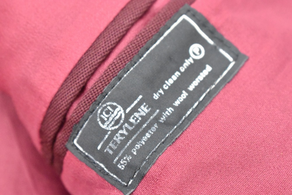 109236  [TA]ヴィンテージ 「HODGES」スクールジャケット MADE IN ENGLAND 赤紫