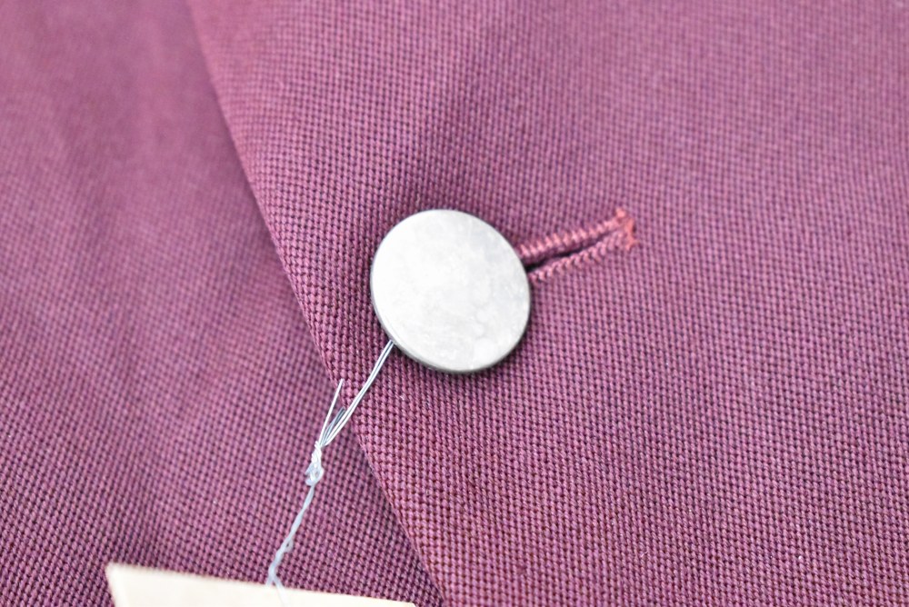 109236  [TA]ヴィンテージ 「HODGES」スクールジャケット MADE IN ENGLAND 赤紫