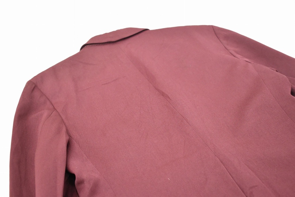109236  [TA]ヴィンテージ 「HODGES」スクールジャケット MADE IN ENGLAND 赤紫