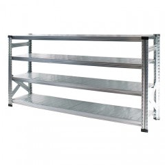 メタルシステム：SUPER123》 スチールシェルフ 幅187.7cm セミタイプ