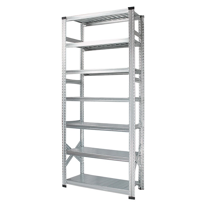 メタルシステム：SUPER123》 スチールシェルフ 幅97.7x高さ197.2x奥行