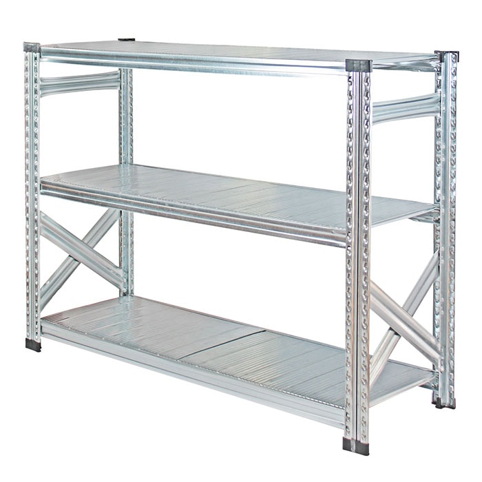 メタルシステム：SUPER123》 スチールシェルフ 幅112.7x高さ91.7x奥行