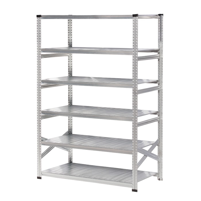 メタルシステム SUPER123 スチールシェルフ幅142.7cm高91.7cm メタルシステム：SUPER123》 スチールシェルフ 幅142.7cm