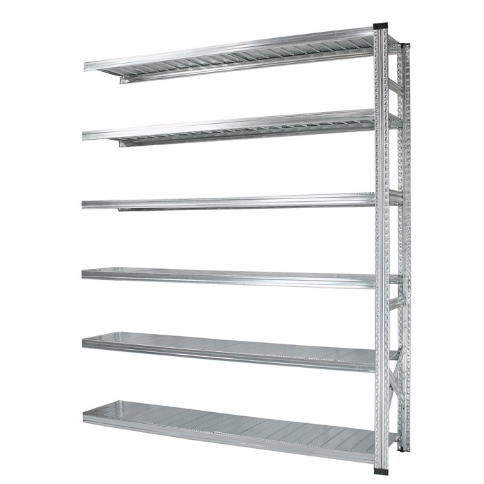 メタルシステム：SUPER123》 スチールシェルフ 幅172.7x高さ210.4x奥行