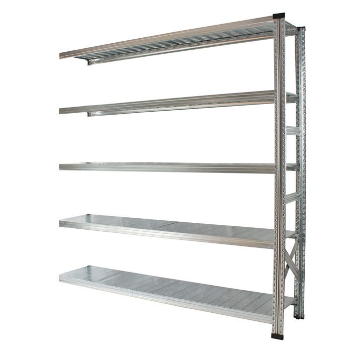 【定価31,200円】LSISTEM/SUPER123 スチールシェルフ メタルシステム：SUPER123》 スチールシェルフ 幅187.7x高さ184.0x奥行