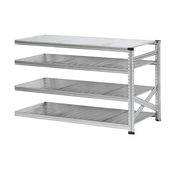 【定価31,200円】LSISTEM/SUPER123 スチールシェルフ メタルシステム：SUPER123》 スチールシェルフ 幅187.7cm セミタイプ スチールラック・メタルラック