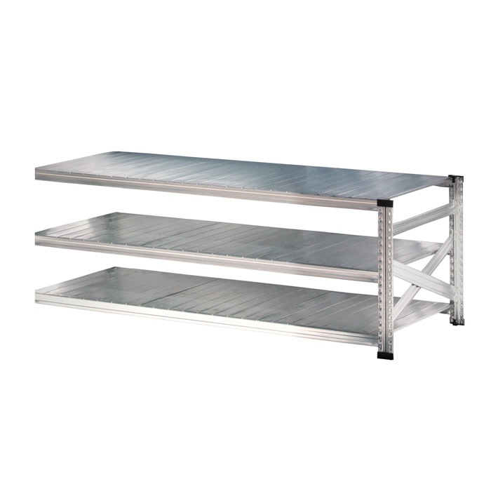 【定価31,200円】LSISTEM/SUPER123 スチールシェルフ メタルシステム：SUPER123》 スチールシェルフ 幅187.7x高さ65.3x奥行