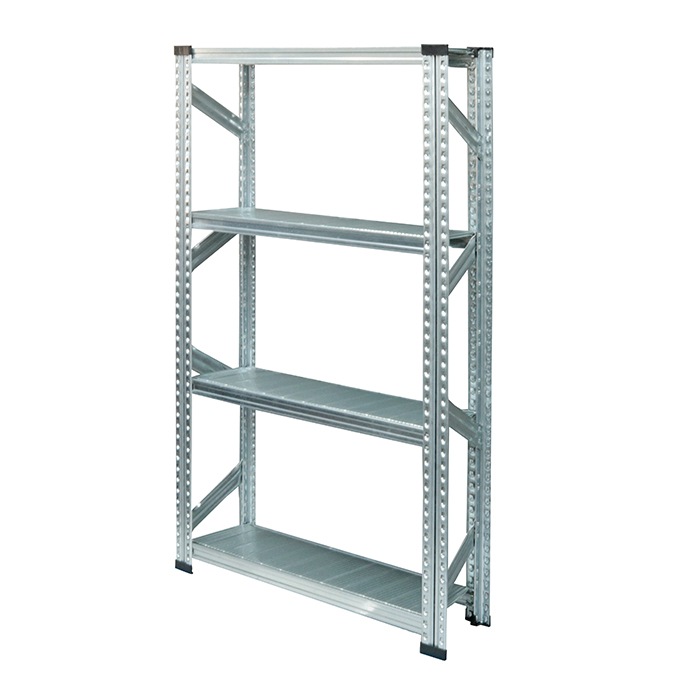 《メタルシステム：SUPER123》 スチールシェルフ 幅97.7x高さ157.6x奥行25.0(cm) 4段-  メタルシステム公式通販サイト《輸入代理店》