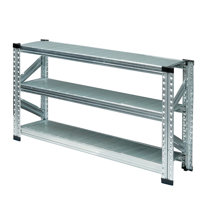 メタルシステム：SUPER123》 スチールシェルフ 幅127.7x高さ65.3x奥行
