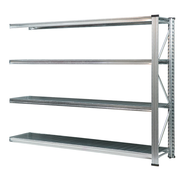 メタルシステム：UNIRACK》 スチールシェルフ 幅187.7x高さ136.6x奥行