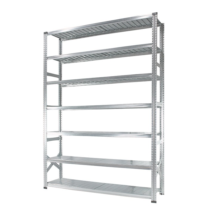 メタルシステム：SUPER123》 スチールシェルフ 幅187.7x高さ250.0x奥行