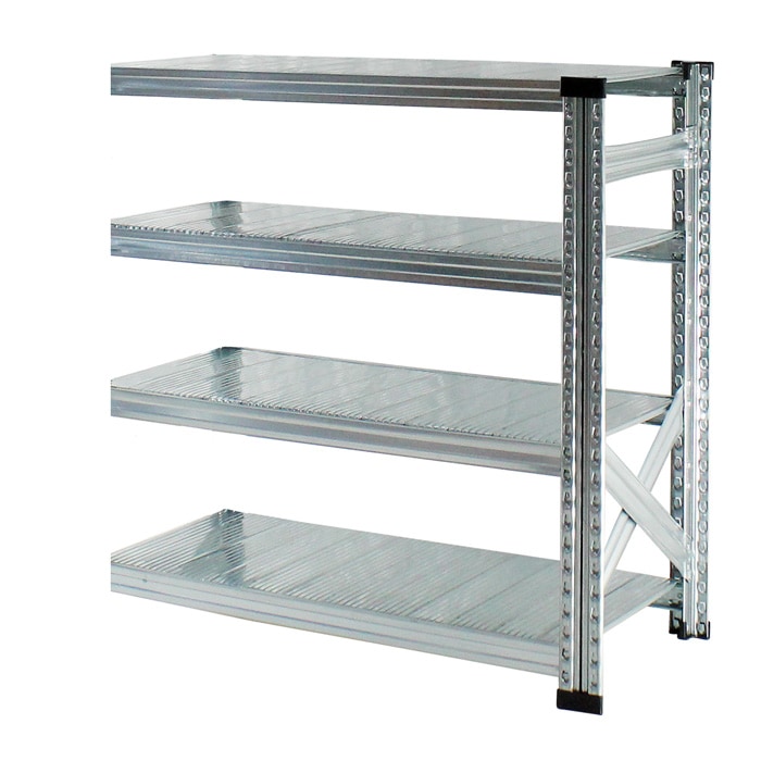 メタルシステム：SUPER123》 スチールシェルフ 幅97.7x高さ91.7x