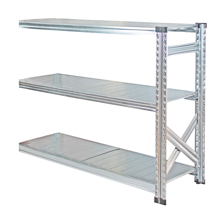 メタルシステム：SUPER123》 スチールシェルフ 幅112.7x高さ