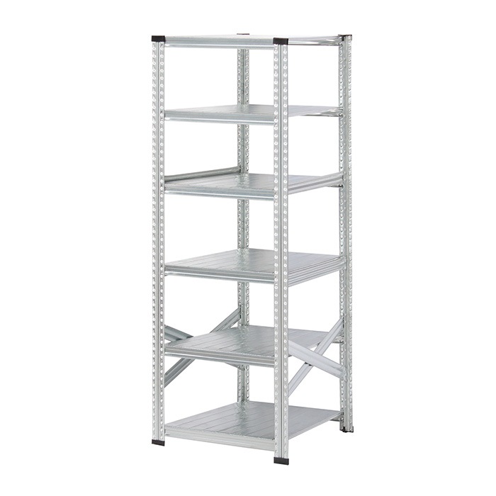 メタルシステム：SUPER123》 スチールシェルフ 幅67.7x高さ184.0x奥行