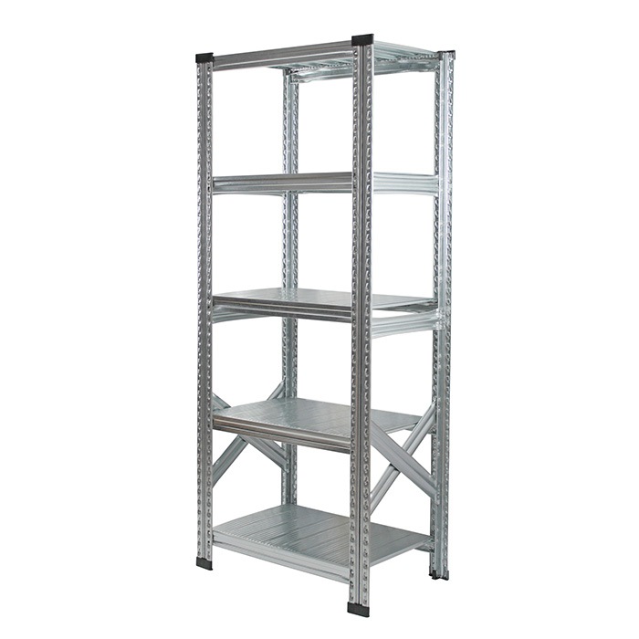 《メタルシステム：SUPER123》 スチールシェルフ 幅52.7x高さ157.6x奥行32.0(cm) 5段-  メタルシステム公式通販サイト《輸入代理店》