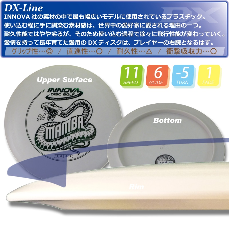 ディスクゴルフ 引退品 DX マンバ | スポーツ/フライング ディスク,ディスクゴルフ