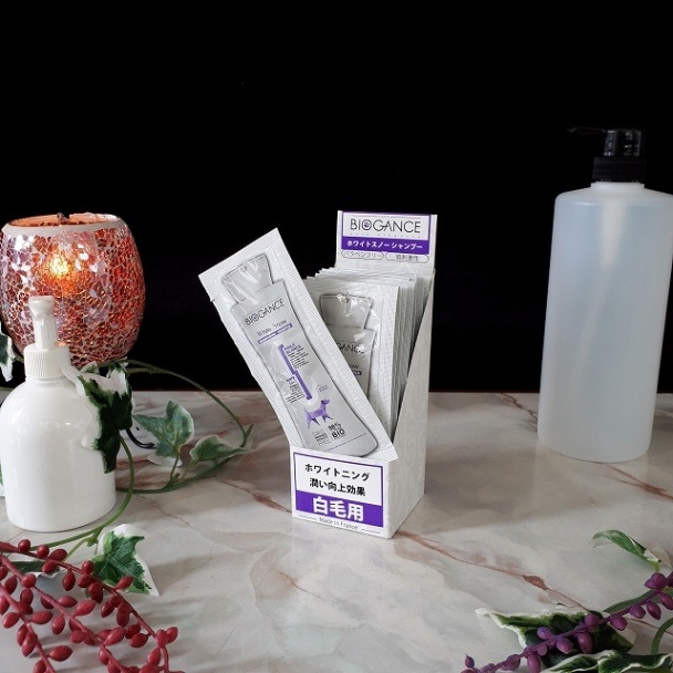 ホワイトスノー シャンプー 15ml×12枚 | BIOGANCEｼｬﾝﾌﾟｰ | INOWEBショップ