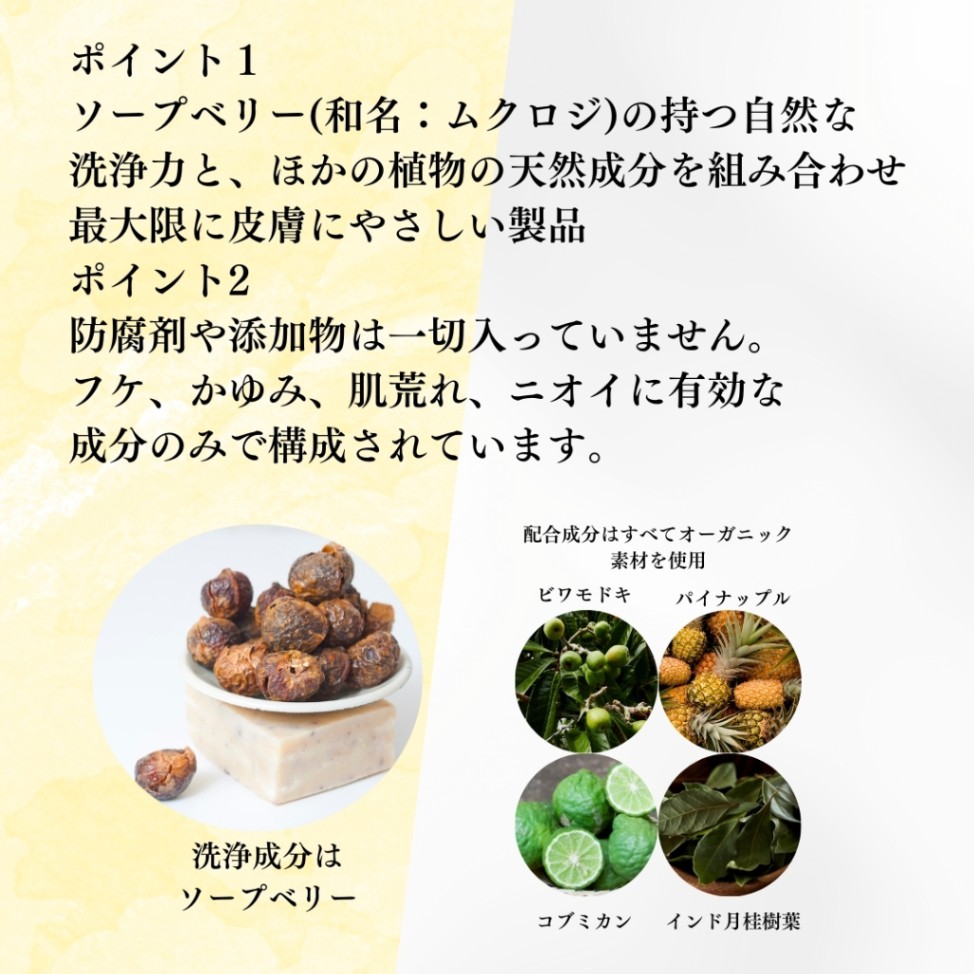 オーガニック 生シャンプー 300ml | BIOSISｼｬﾝﾌﾟｰ | INOWEBショップ