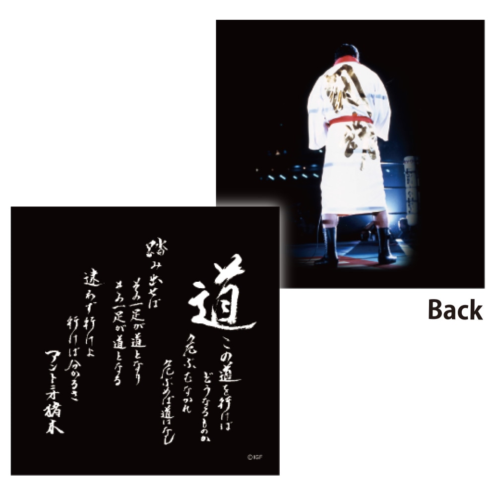 アントニオ猪木 圧縮クッション 道