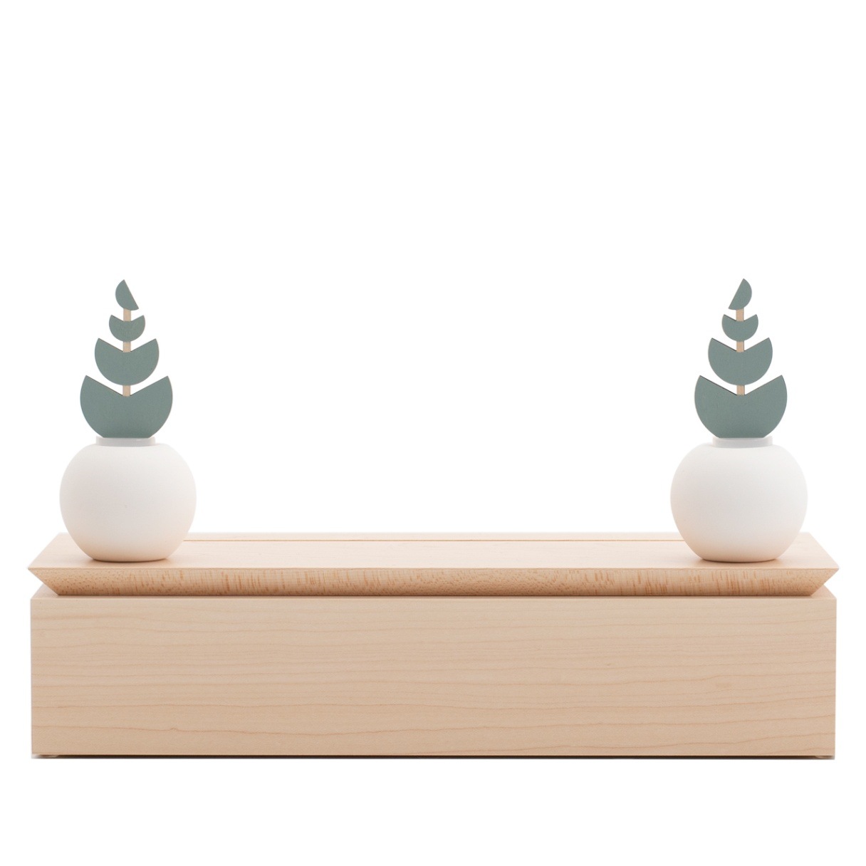 やさしい神棚] かみさまの箱 メープル お祀りセット（デザイン