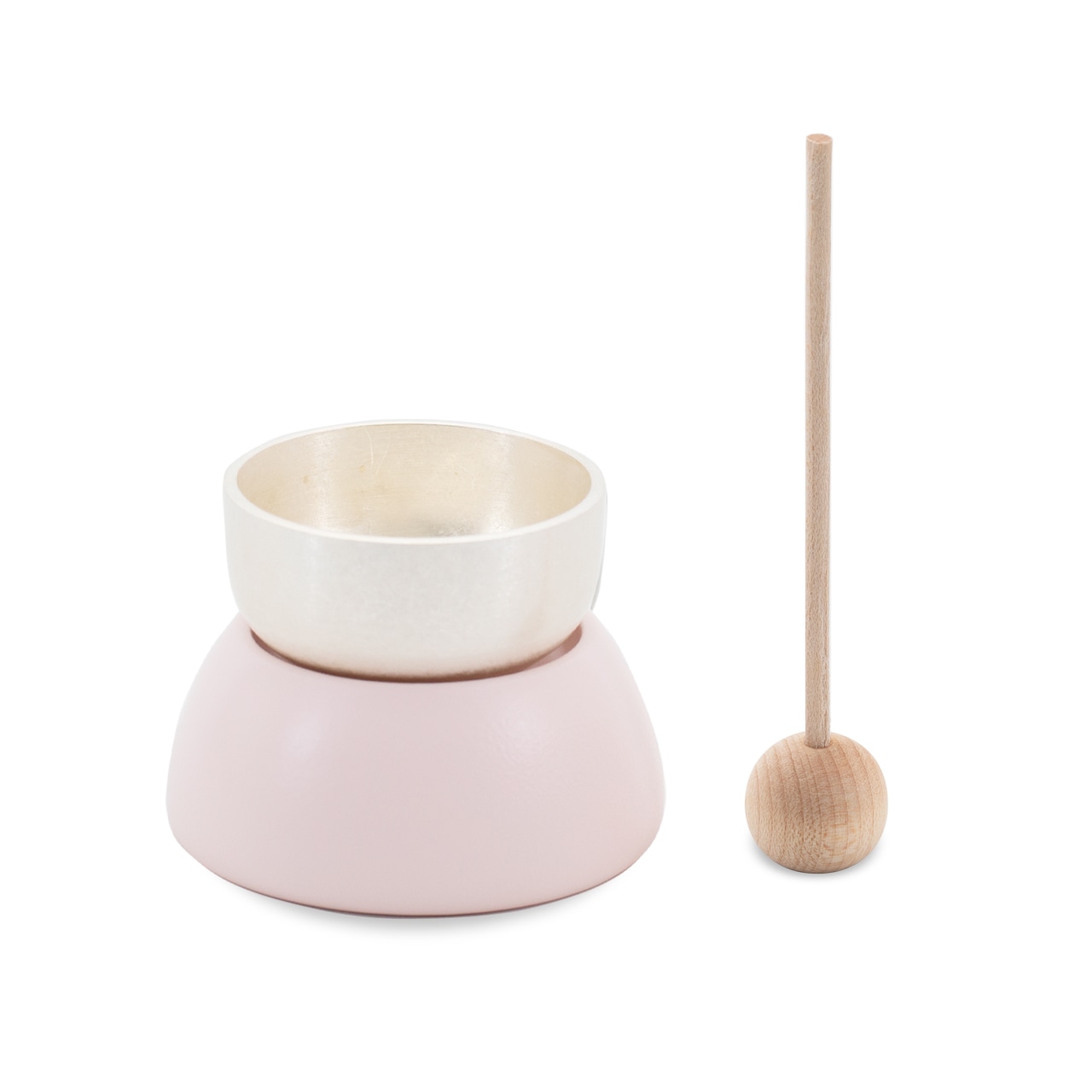 木の実のおりんSV 土台：ミルクピンク バチ：メープル [限定] | いのり