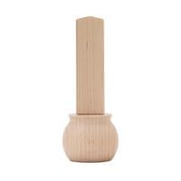 やさしい位牌3.5寸 札:ウォールナット ／ 土台:くるみ(WL) グッド