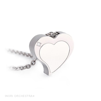 アッシュインペンダント 日本製 防水仕様 TTF1038PT 純チタン×プラチナ