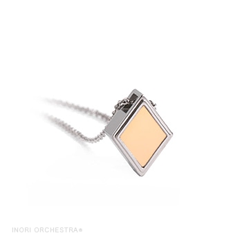 アッシュインペンダント 日本製 防水仕様 TS704PG 純チタン×ピンク