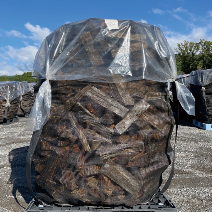 【ストーブ用薪】広葉樹MIX薪 生薪（長さ約 33cm） 約760kg（引き取り）