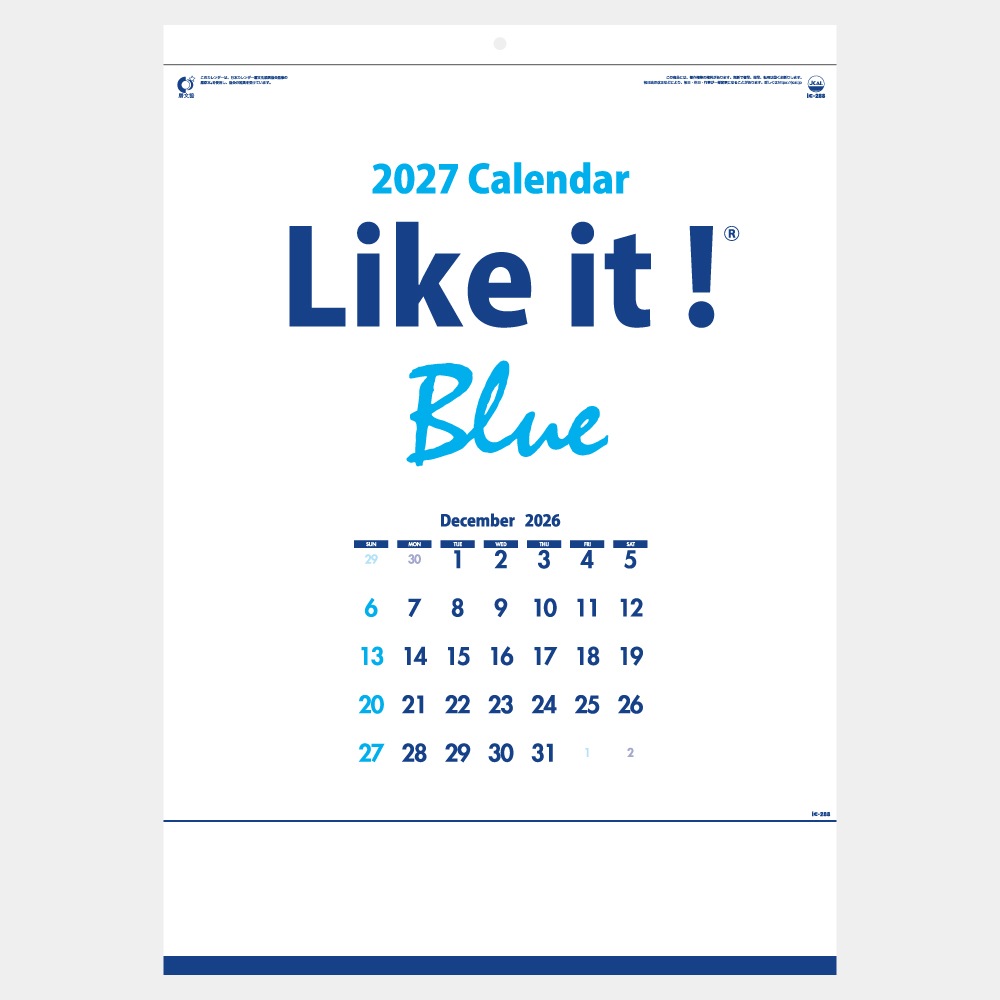 IC288H��Like it ! Blue A2����������������1��̾���������