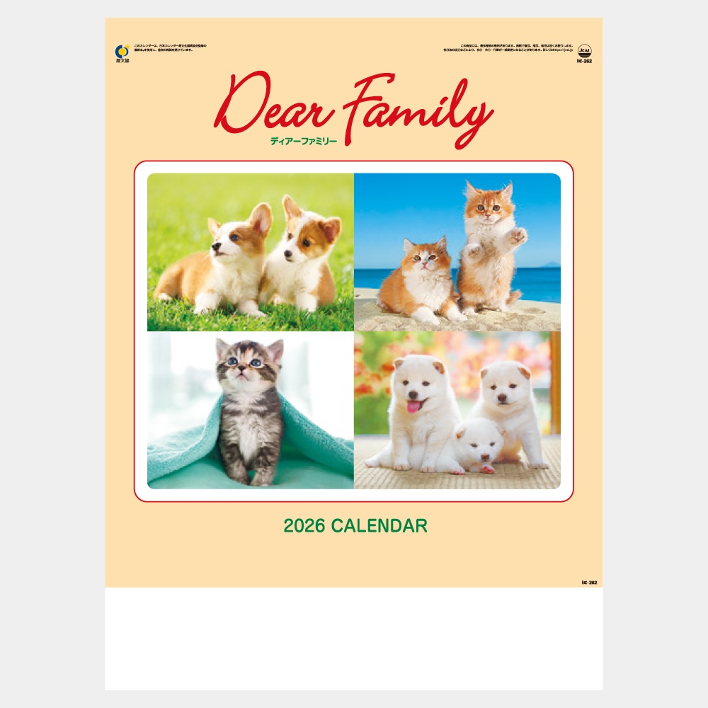 IC262 Dear Family�ʥǥ������ե��ߥ꡼�˥���������1��̾���������