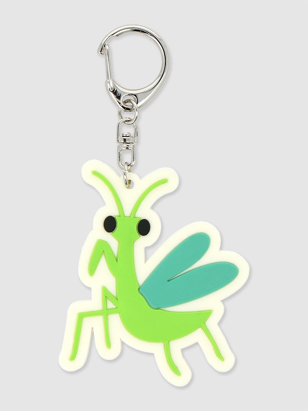 ちょっと大きな♪ぷっくりかまきりくんキーホルダー | Insect