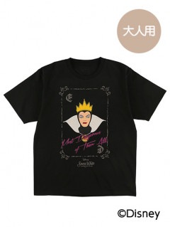 ディズニーヴィランズ アースラ Vネック再生ポリエステルtシャツ ブラック Insect Garden Insect Market インセクトマーケット