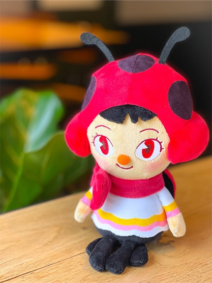 インセクトランド ぬいぐるみ テントウムシのミア | INSECT LAND