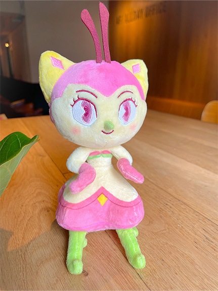 インセクトランド　ぬいぐるみ　カマキリのシャルロット