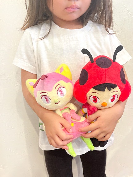 インセクトランド　ぬいぐるみ　カマキリのシャルロット