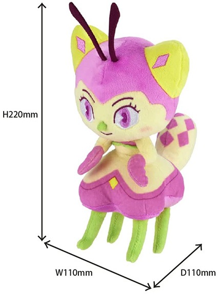 インセクトランド　ぬいぐるみ　カマキリのシャルロット