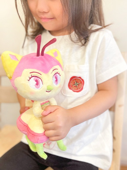 インセクトランド　ぬいぐるみ　カマキリのシャルロット