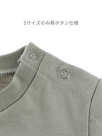 Lサイズ INSECT / CREW NECK / COTTON GRAY