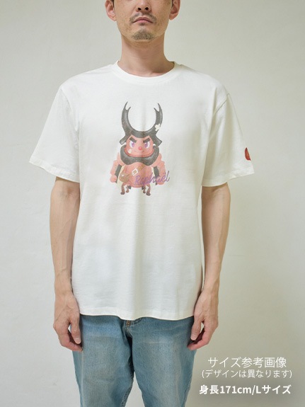 大人も！学習帳（観察ノート）付き！カブトムシのガブリエルTシャツ オーガニックコットン使用