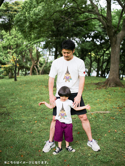 大人も！学習帳（観察ノート）付き！カブトムシのガブリエルTシャツ オーガニックコットン使用