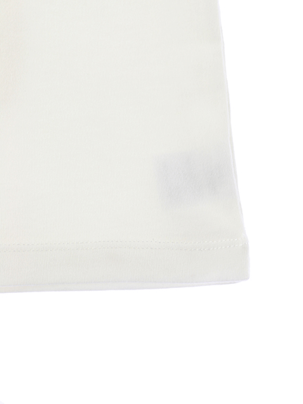 Sサイズ（85cm）のみ たまむしちゃんプリントTシャツ ホワイト オーガニックコットン使用