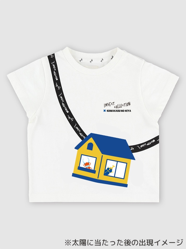 ★スペシャルコラボ★太陽に当たると昆虫ゲット！？虫かごTシャツ クワカブの部屋コラボ
