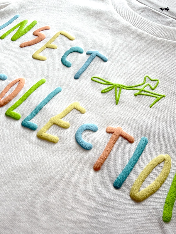 INSECT COLLECTION ぷっくりカラフルロゴTシャツ | Insect Collection