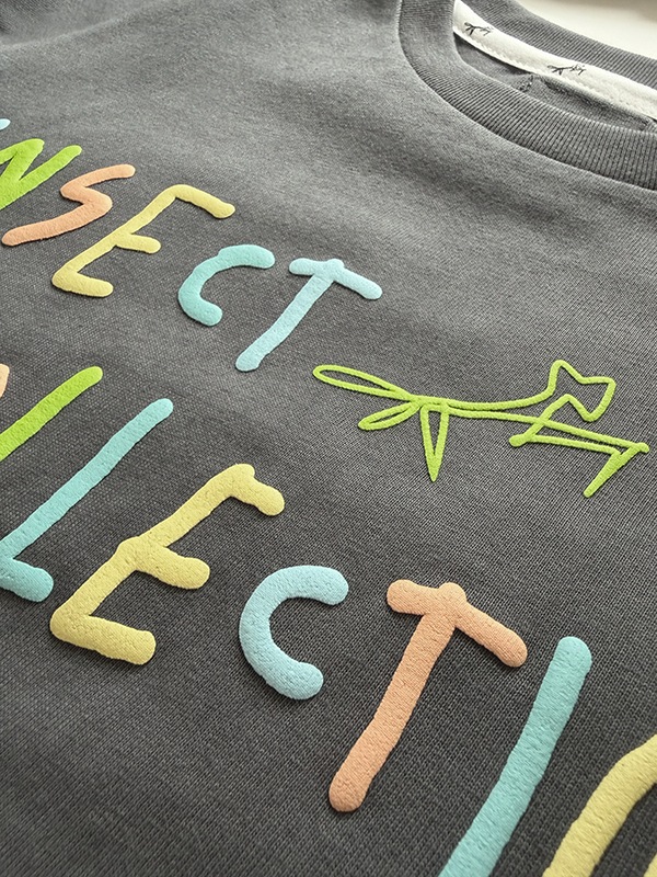 INSECT COLLECTION ぷっくりカラフルロゴTシャツ