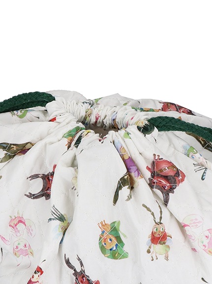 お名前タグ付き　インセクトランドの仲間たちナップサック