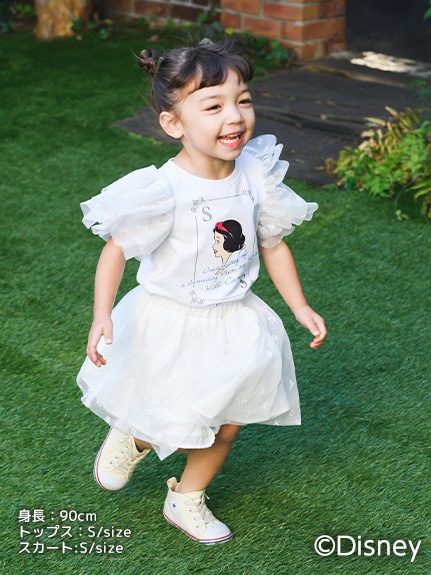 新品】白雪姫 辛けれ ワンピース チュニック 長袖 95 